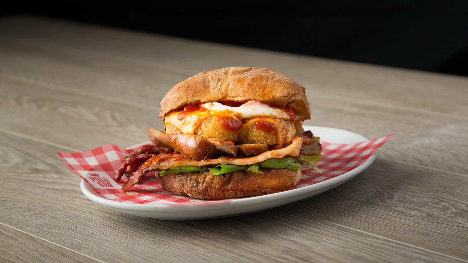 Breakfast in a Bun