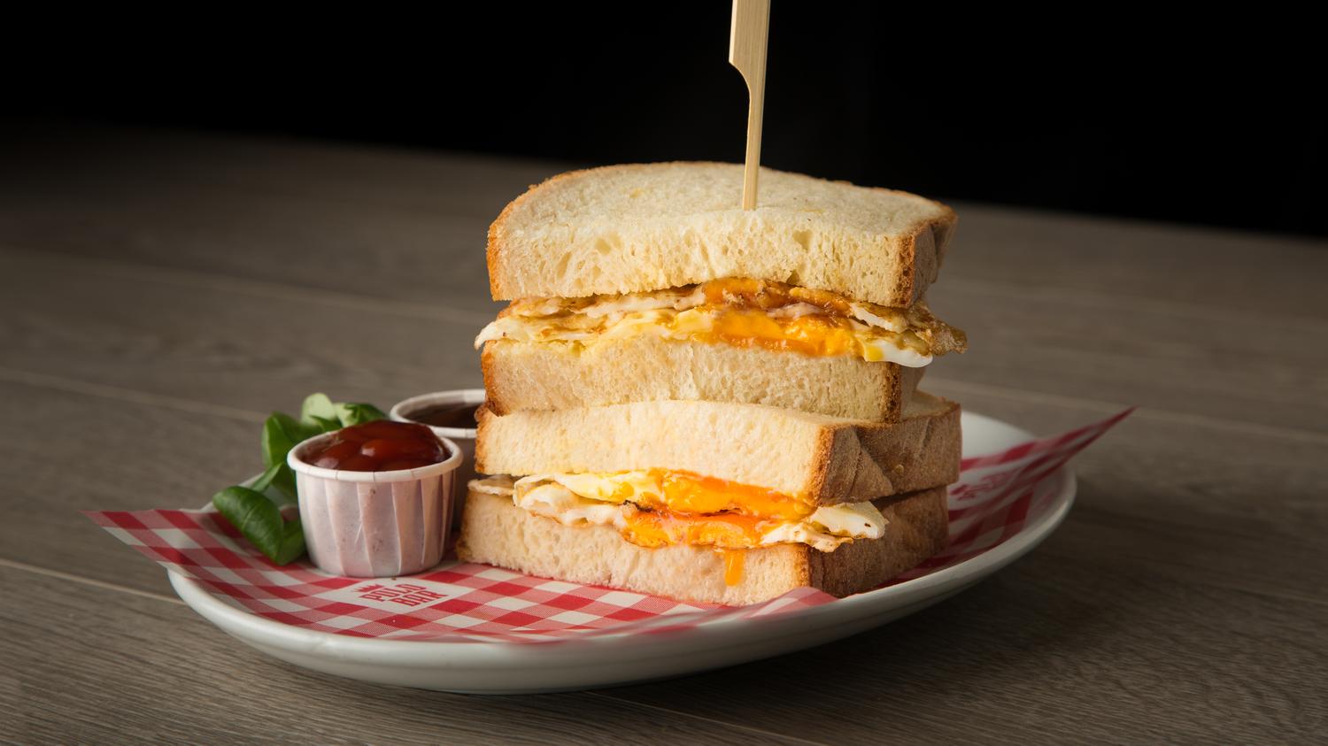 Double Fried Egg Sandwich