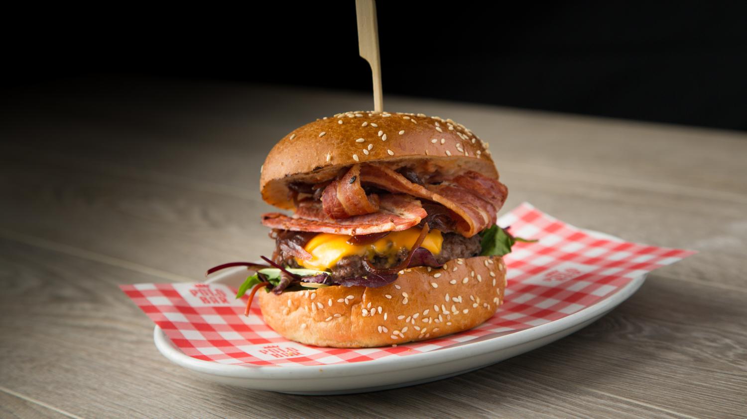 Burger - Bacon and Cheese Beef Burger