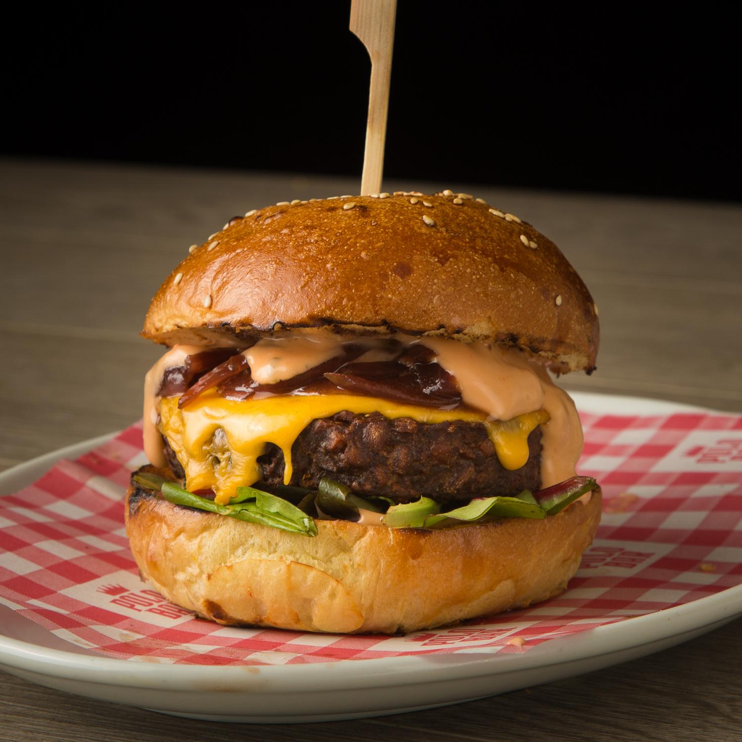 Burger - Vegetarian Burger (v)