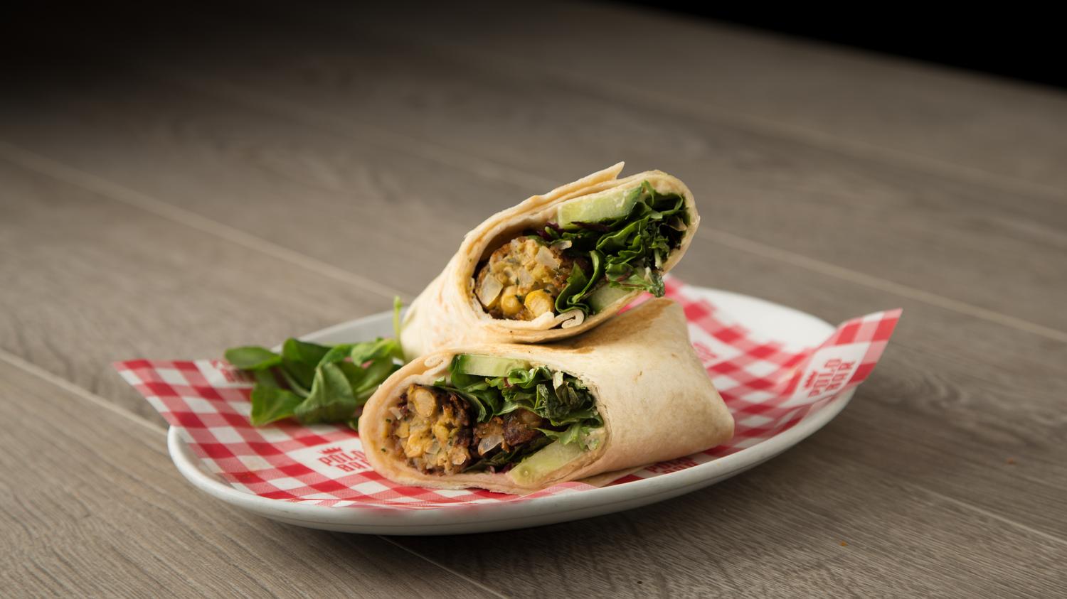 Wrap - Vegan Spicy Falafel (vg)