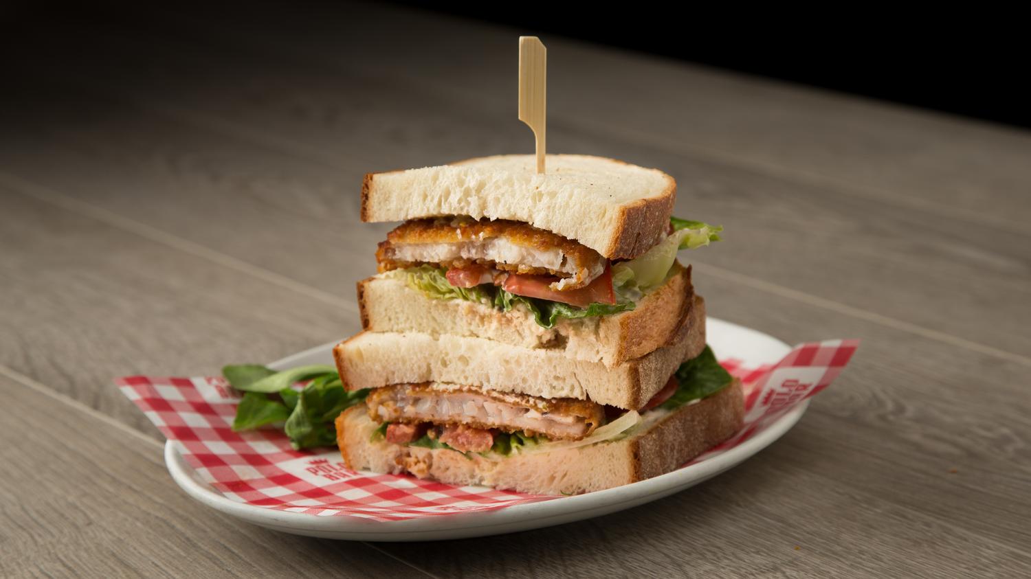 Fish Finger Sandwich Bloomer