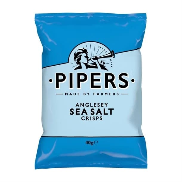 Pipers Sea Salt Crisps
