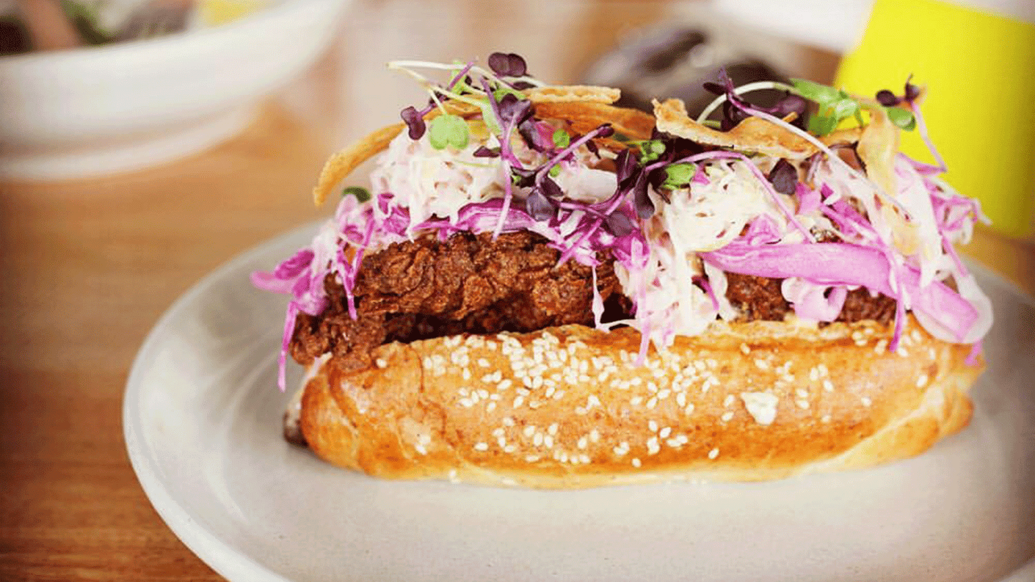 Buttermilk Fried Chicken Hot Roll