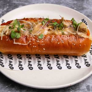 Chopped Chicken Hot Roll