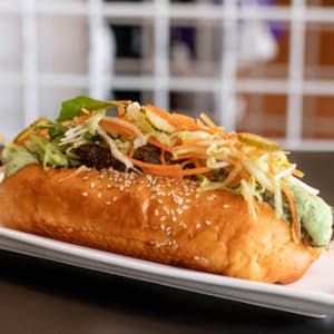 Grilled Lamb Hot Roll