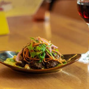 Grilled Lamb Fritter