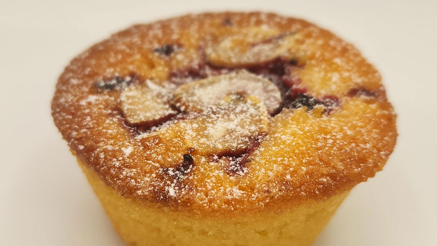 Raspberry and Almond Friand (GF)