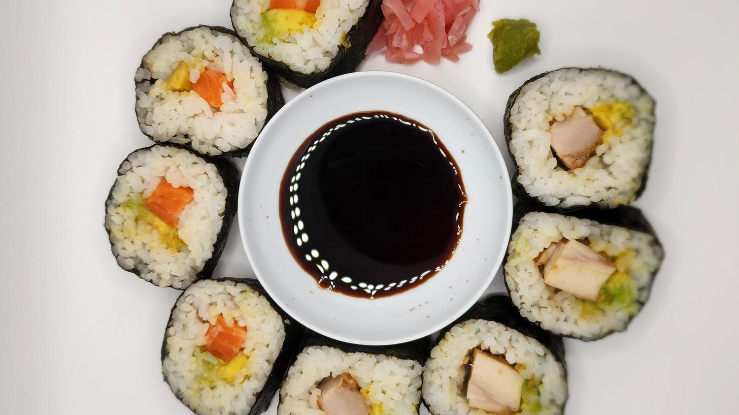 Assorted Sushi Pieces