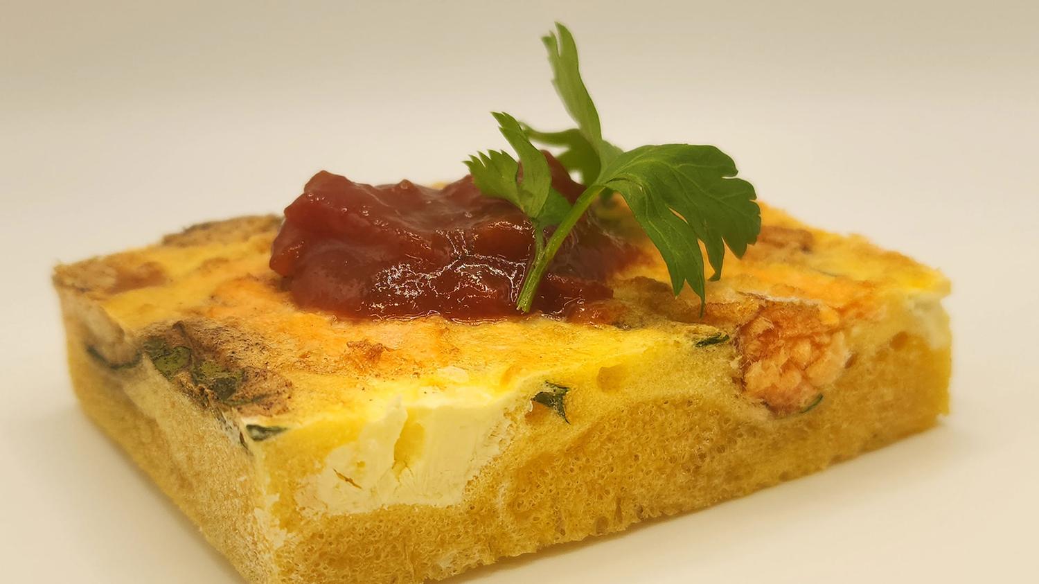 Bacon Cheese and Tomato Frittata
