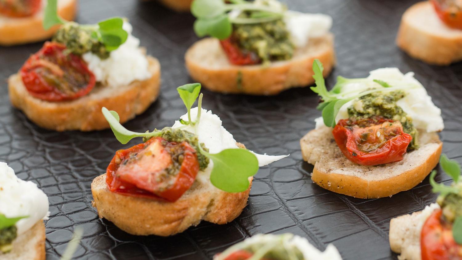 Canape | From the Garden Buffalo Mozzarella