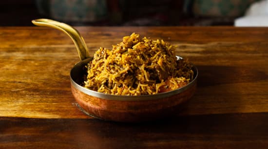 Fish Sindhi Dum Biryani Platter