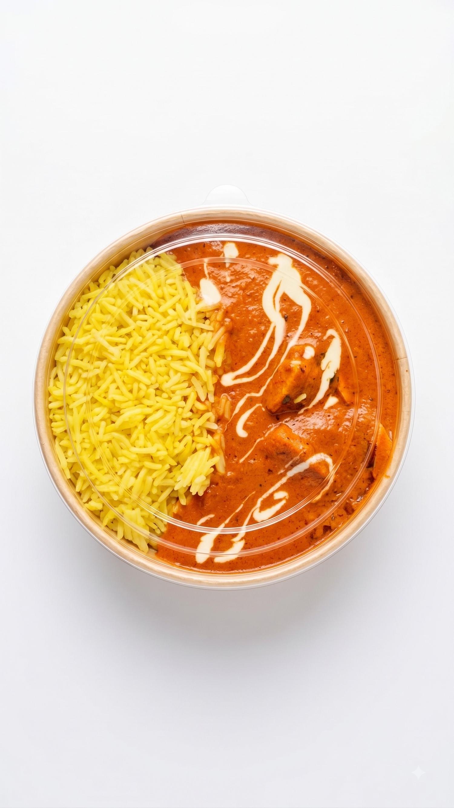 Butter Chicken Curry with Rice