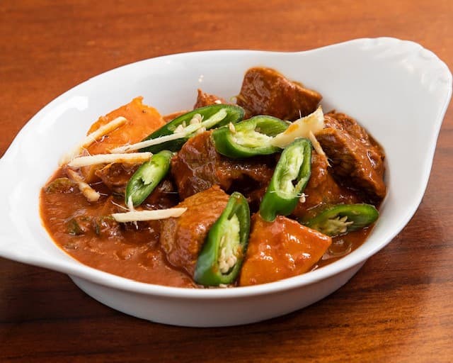 Portuguese Lamb Vindaloo Curry with Rice