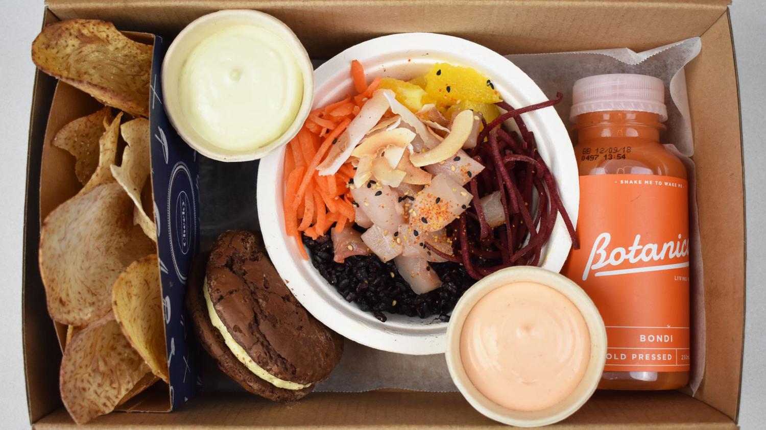 Mushroom Poke Lunch Box (Individually Packed)