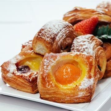 Danish Pastry Freshly Baked