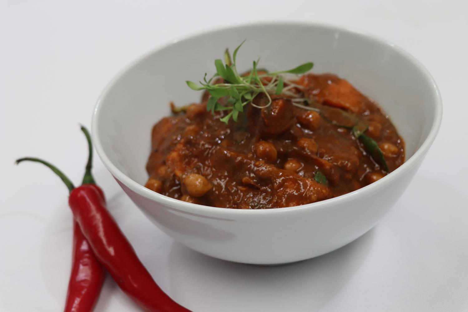 Sweet Potato Coconut Vegetable Curry