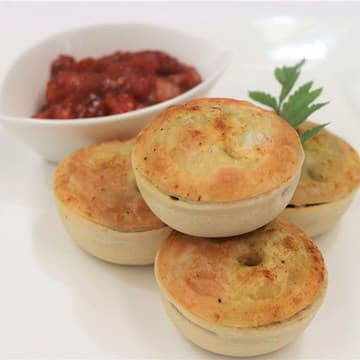Mini Vegan Gourmet Pie