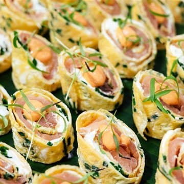 Smoked Salmon Roulade