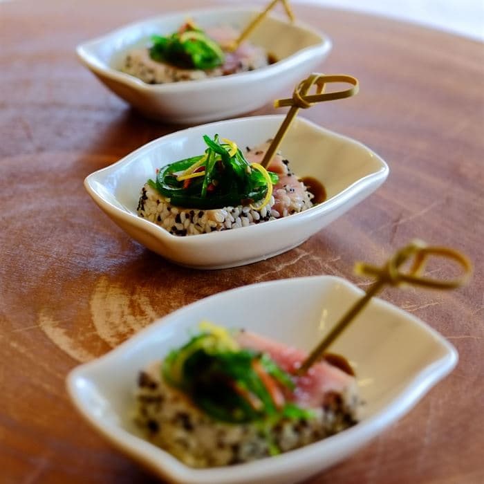Sesame Crusted Yellow Fin Tuna