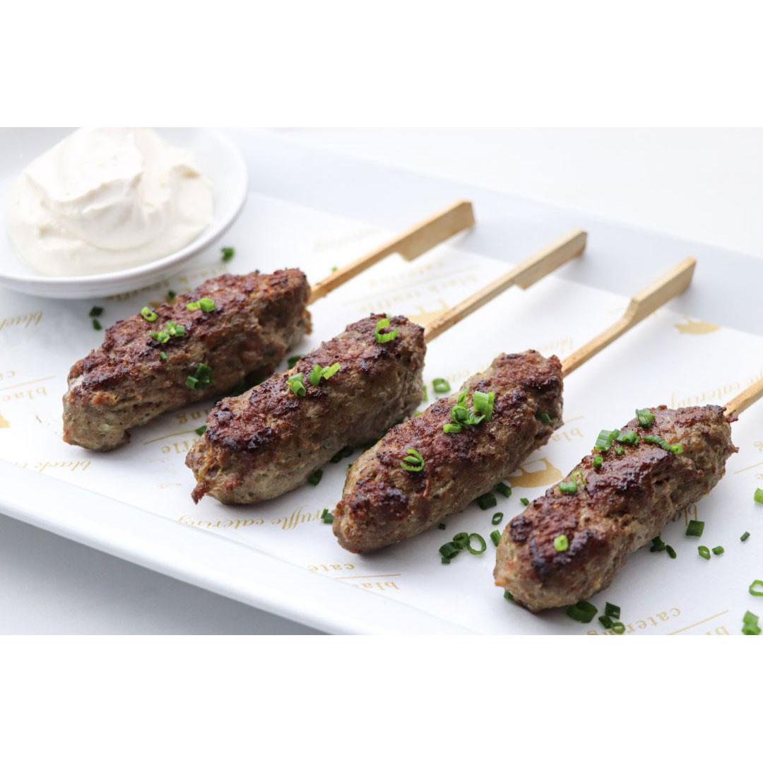 Lamb Kofta Skewer with Tahini Dipping Sauce