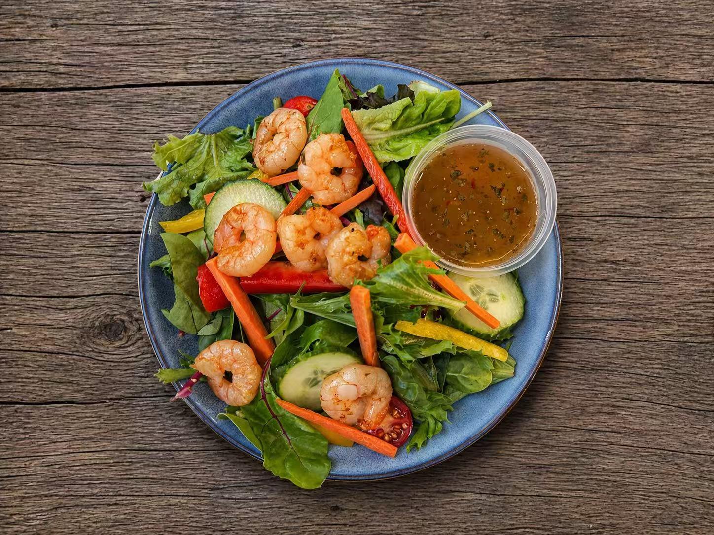 Asian Inspired Prawn Salad