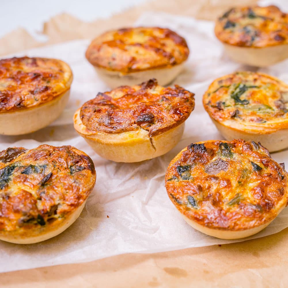 Mini Assorted Quiches
