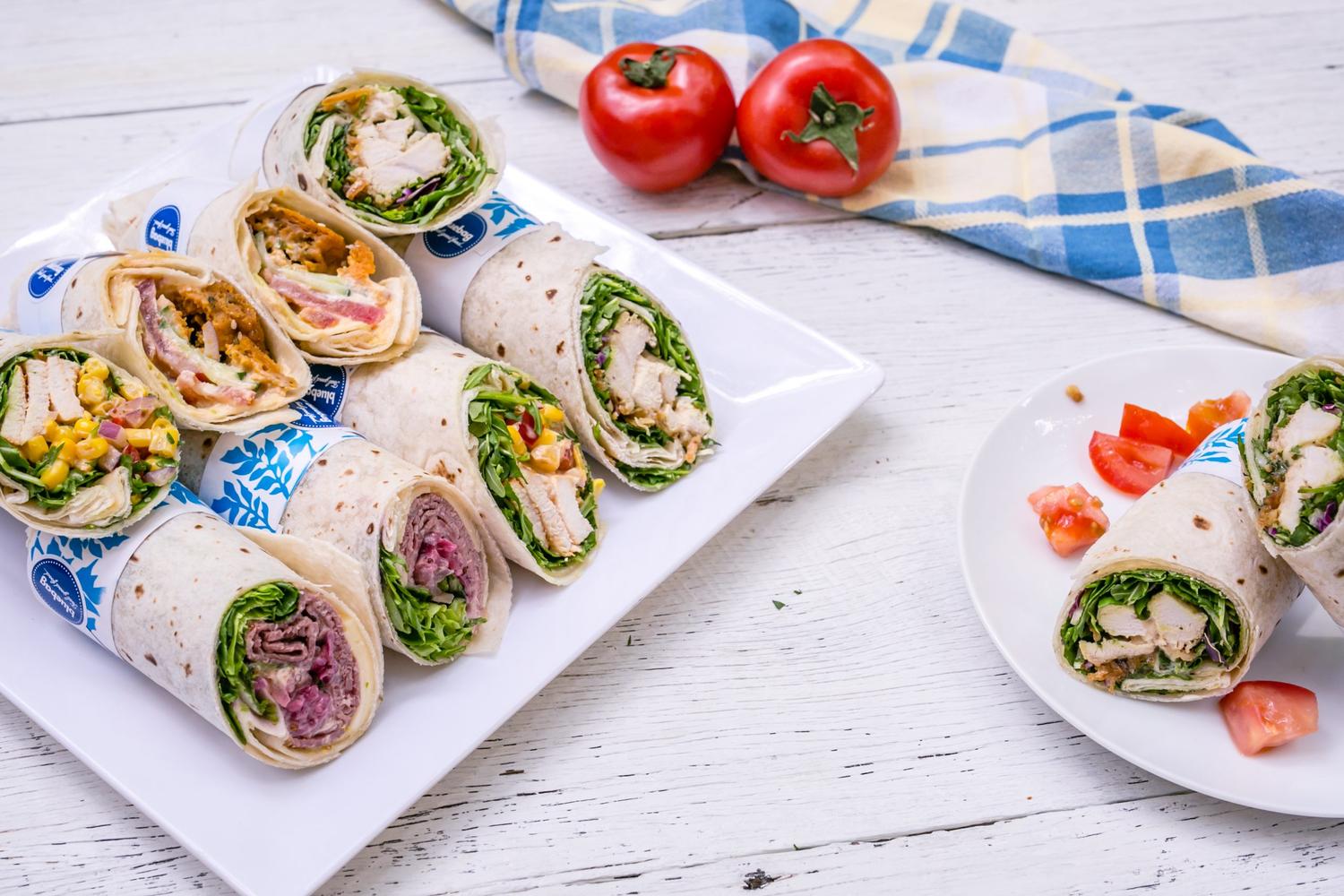 Assorted Gourmet Wraps