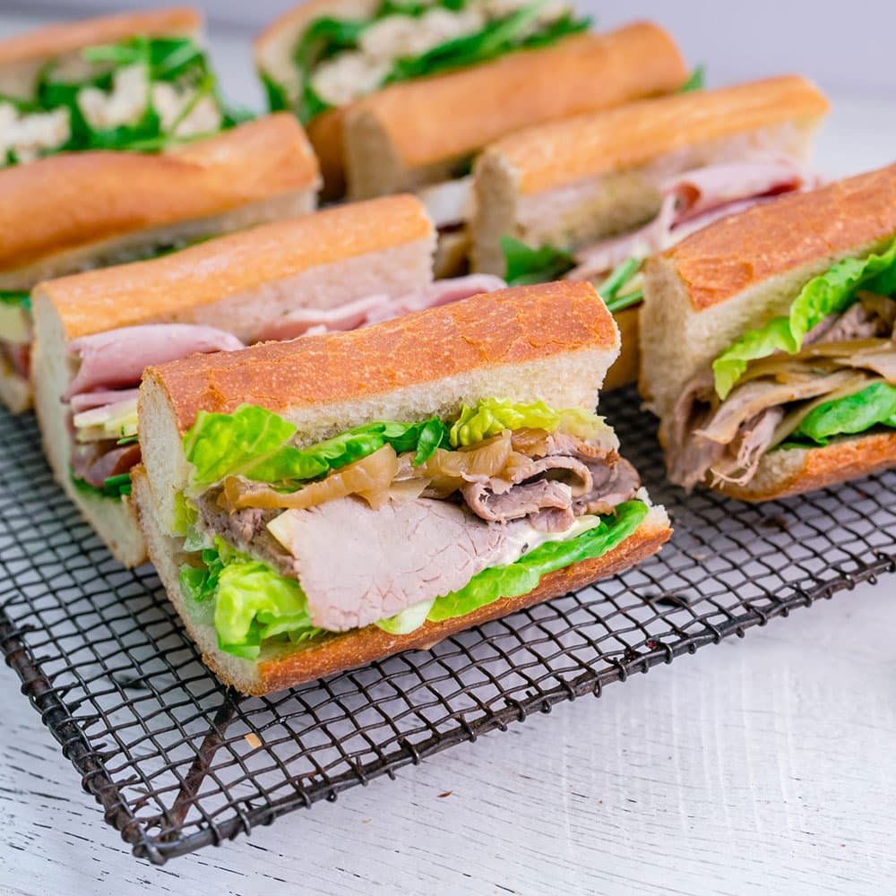 Assorted Deluxe Baguettes