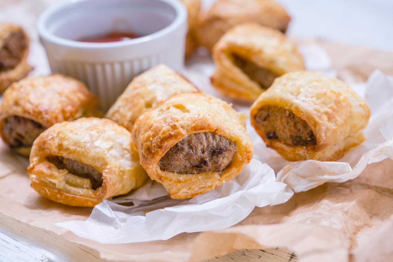 Gluten Free Mini Sausage Rolls