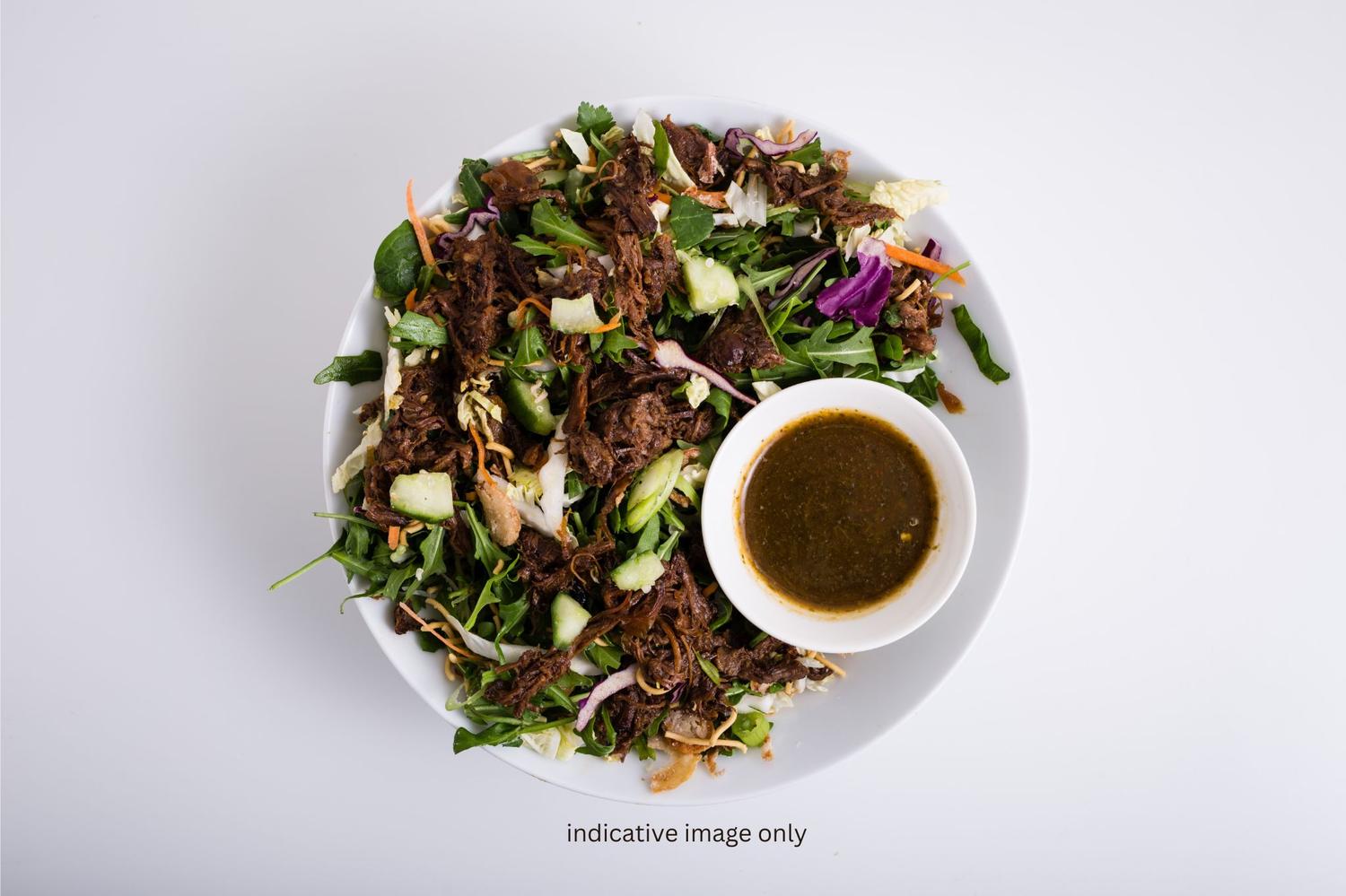 Korean Sesame Beef Salad Single Bowl