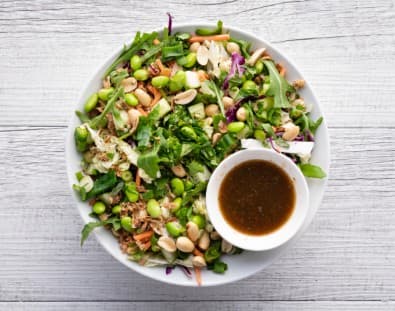 Viet Chicken Noodle Salad Single Bowl