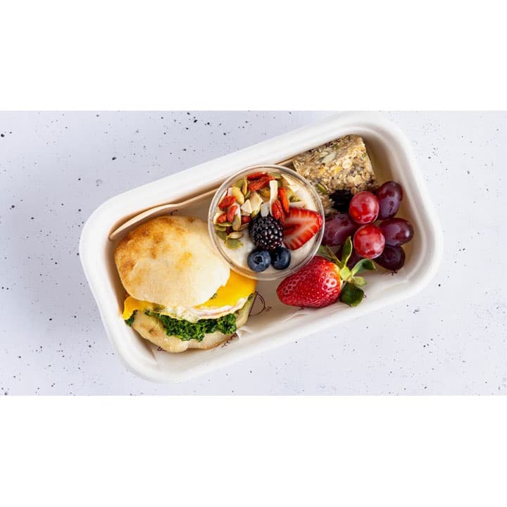 Breakfast Roll Brekkie Box (Small)
