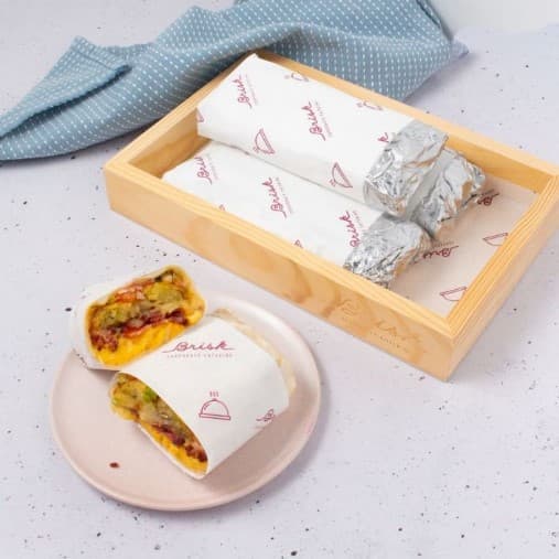 Breakfast Burritos (Bacon & Egg)