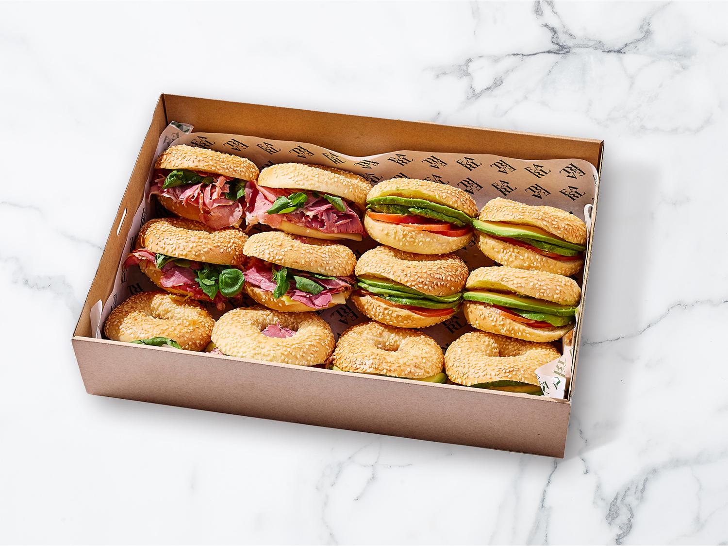 Mini Bagel Platter (12 Pieces)