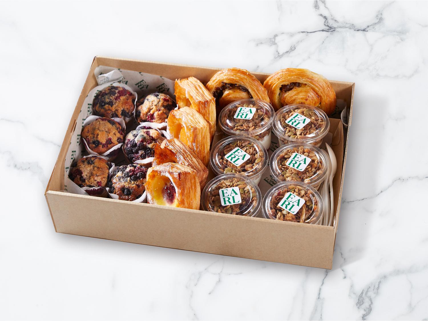Wholesome Morning Tea Platter (18 Pieces)
