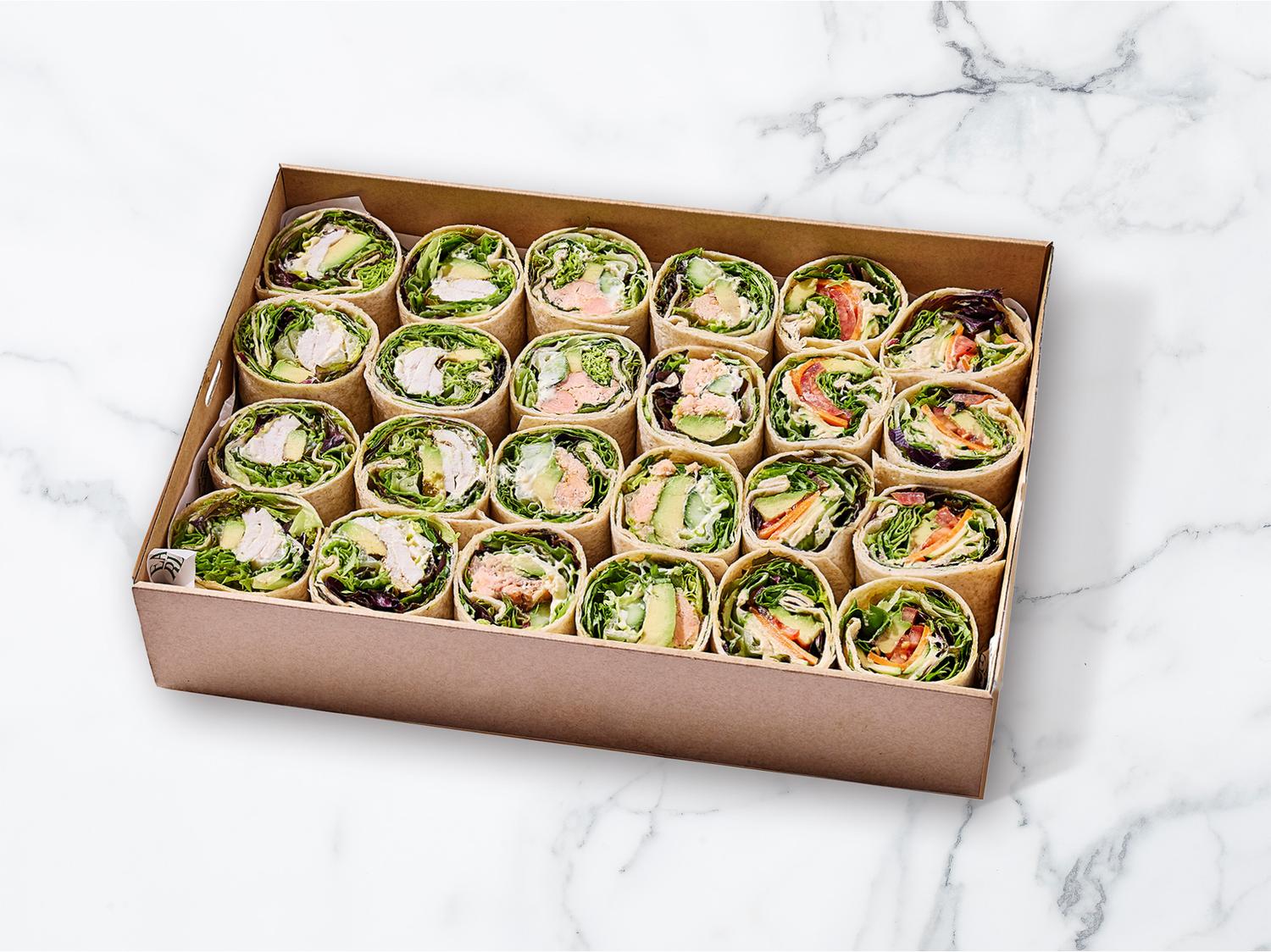 Wrap Platter (24 Pieces)