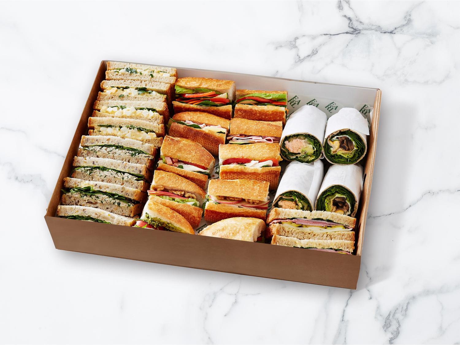Mixed Sandwich Platter (24 Pieces)