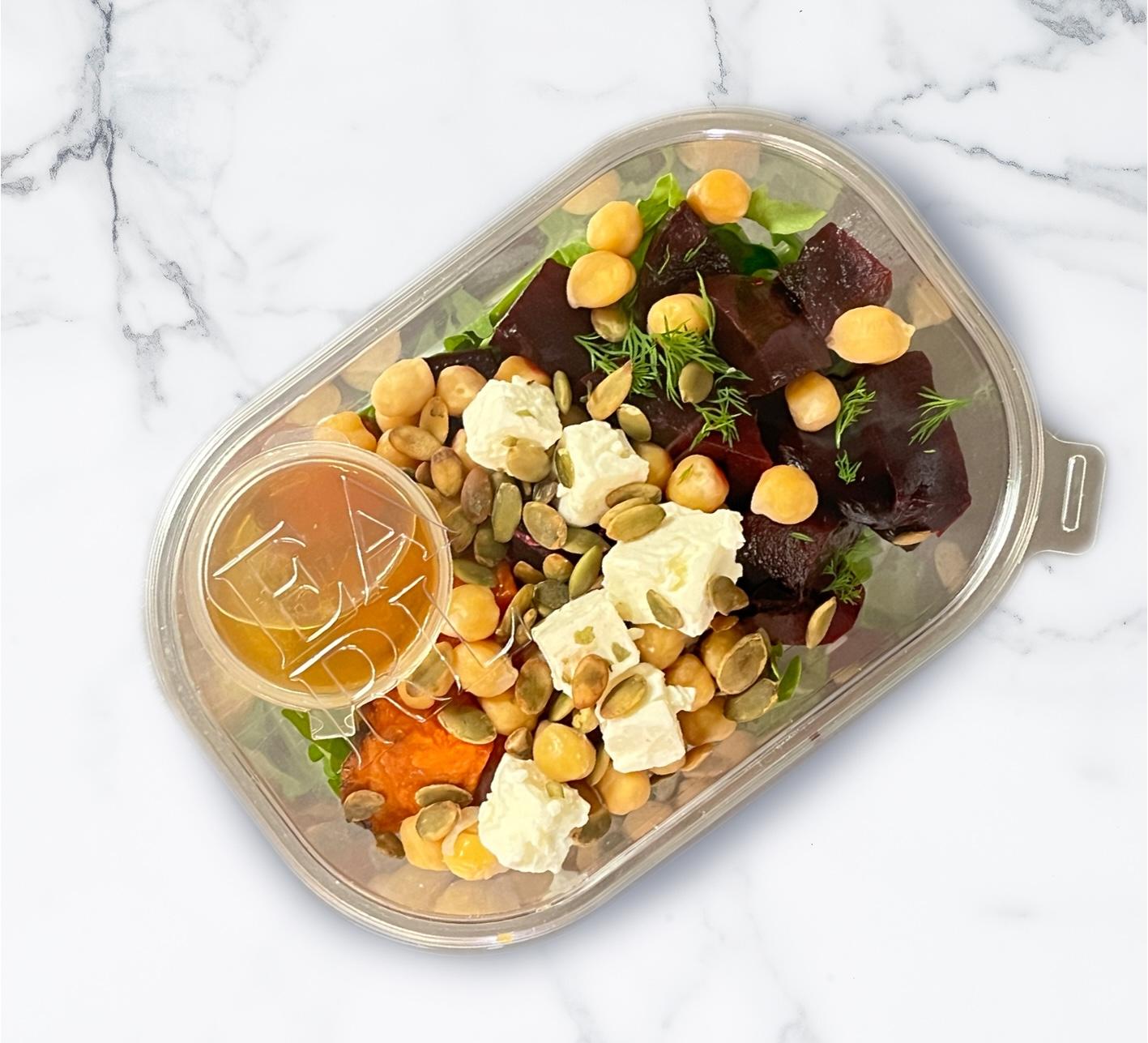 Beetroot & Sweet Potato Salad Individual Bowl