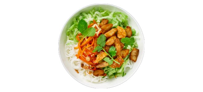 Roast Pork & Crackling Bún (Noodle Salad)