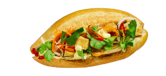 Tofu Bánh Mì Baguette