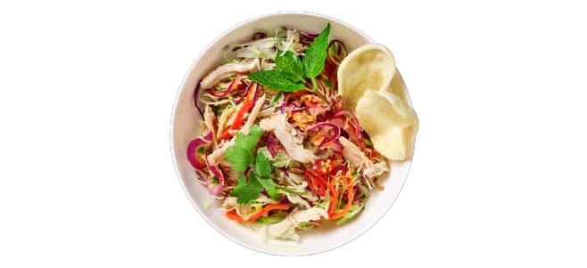 Poached Chicken Breast Gỏi (Viet Salad)