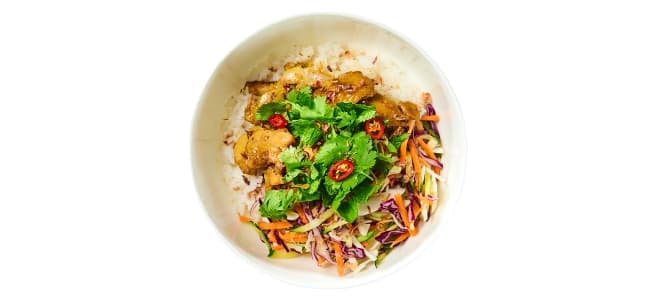 Lemongrass Beef Rice Bowl