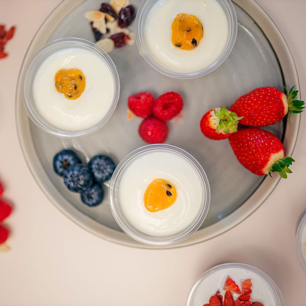 Fruit Coulis Yoghurt Cup 
