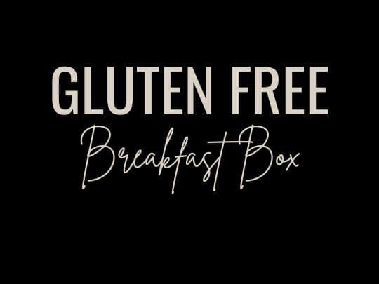 Gluten Free Breakfast Box