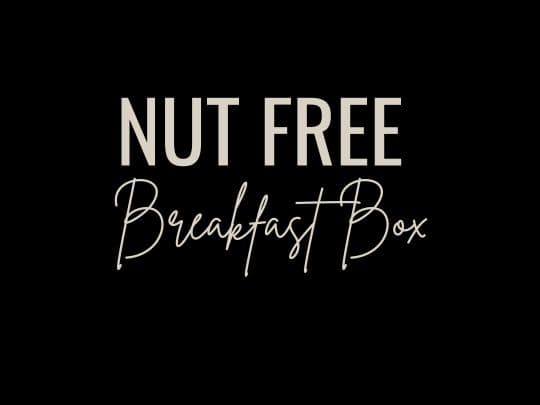 Nut Free Breakfast Box