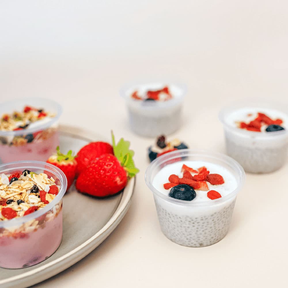 Coconut Chia Pudding Cup