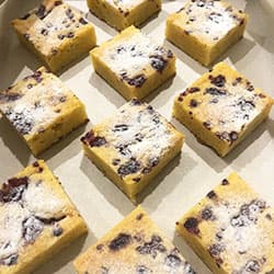 Raspberry and Lime Friand