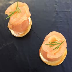 Micro Herb Blini Platter (30 Pieces)