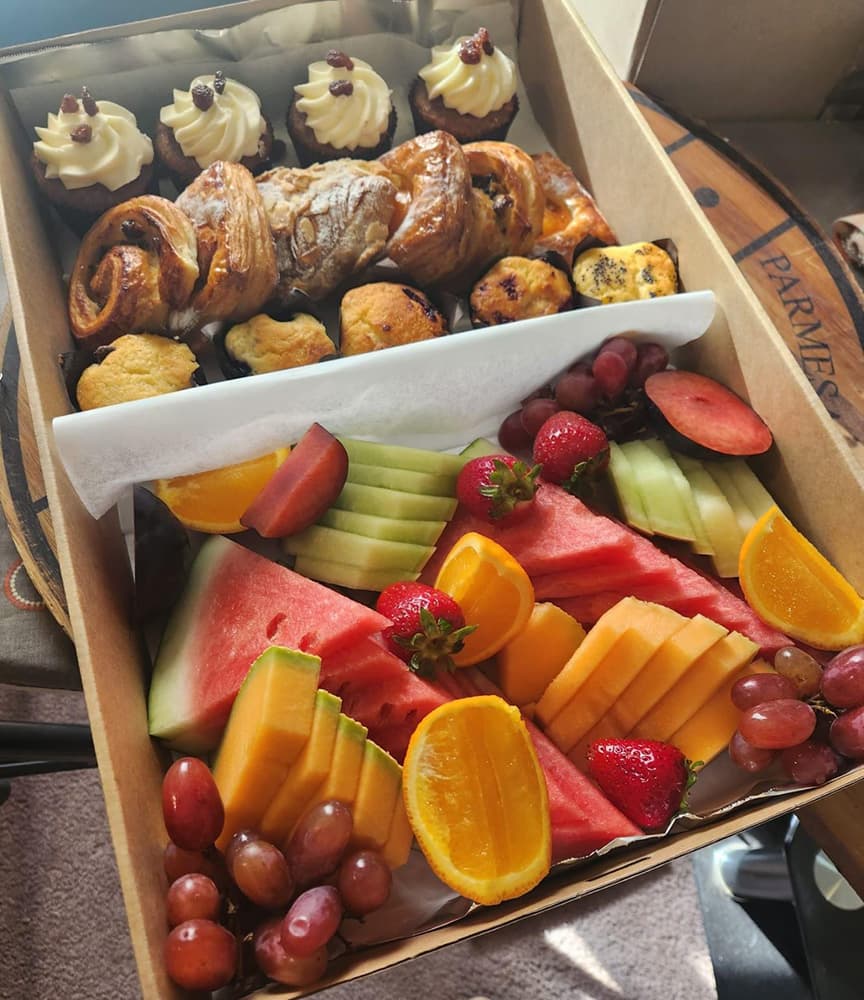 Seasonal Fruit & Pastries Platter